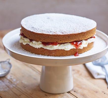  Fluffy and moist, this sponge cake is perfect for any occasion