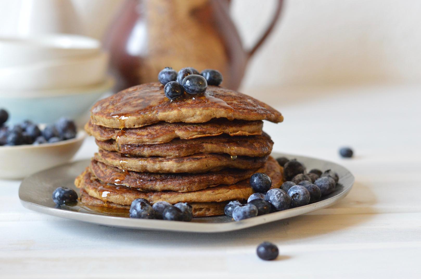  Fluffy teff pancakes, perfect for a guilt-free indulgence!