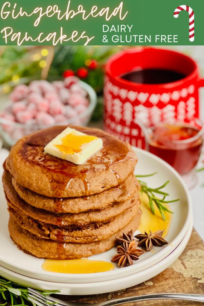  For a cozy and comforting breakfast, look no further than these molasses pancakes.