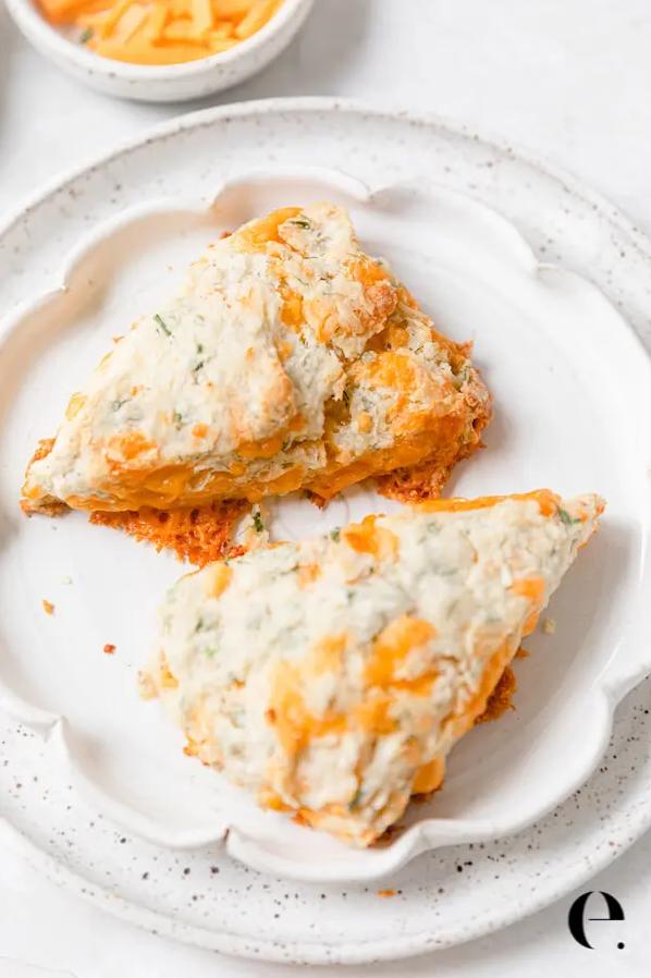 Fresh dill gives these scones a pop of vibrant green color and a fragrant, herbaceous taste.