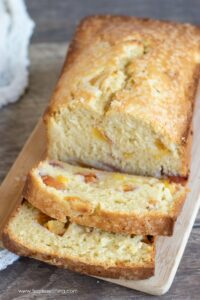 Fresh Peach Cake (Gluten Free)