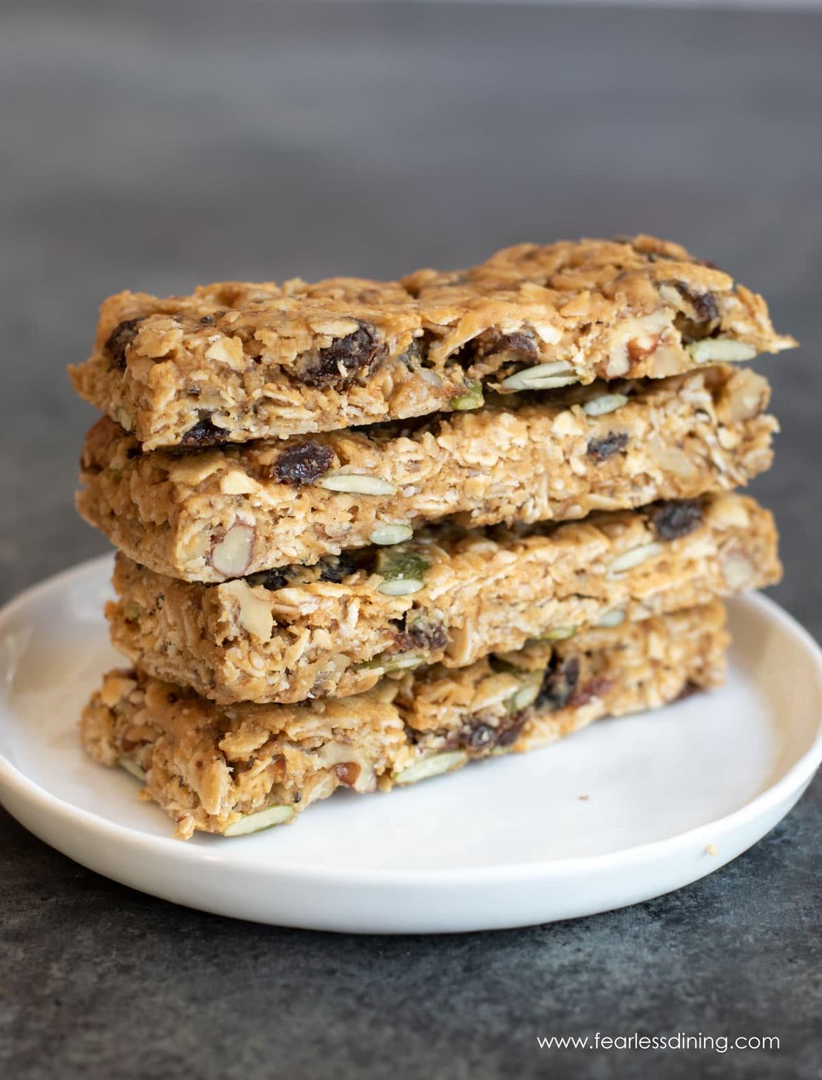  Fuel up with these gluten-free granola bars.