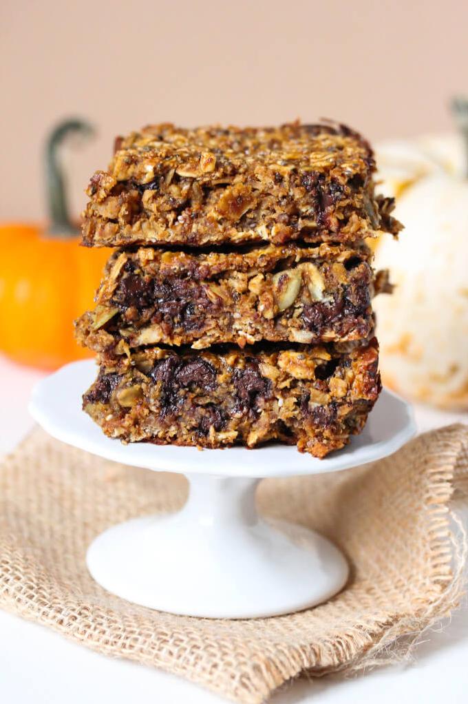  Get ready for fall with these delicious pumpkin granola bars