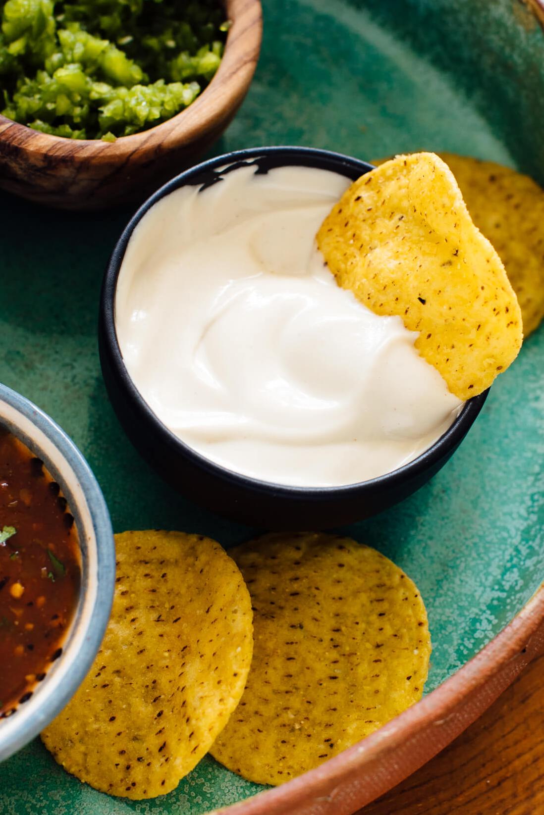  Get ready to be pleasantly surprised by this Mock Sour Cream recipe.