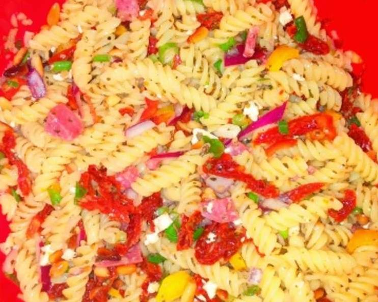  Get ready to indulge in a delightful bowl of gluten-free pasta salad