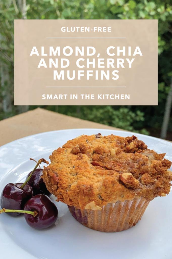  Get your morning off to a great start with these tasty gluten-free cherry muffins.
