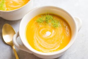 Ginger Carrot Soup - Gluten Free, Dairy Free