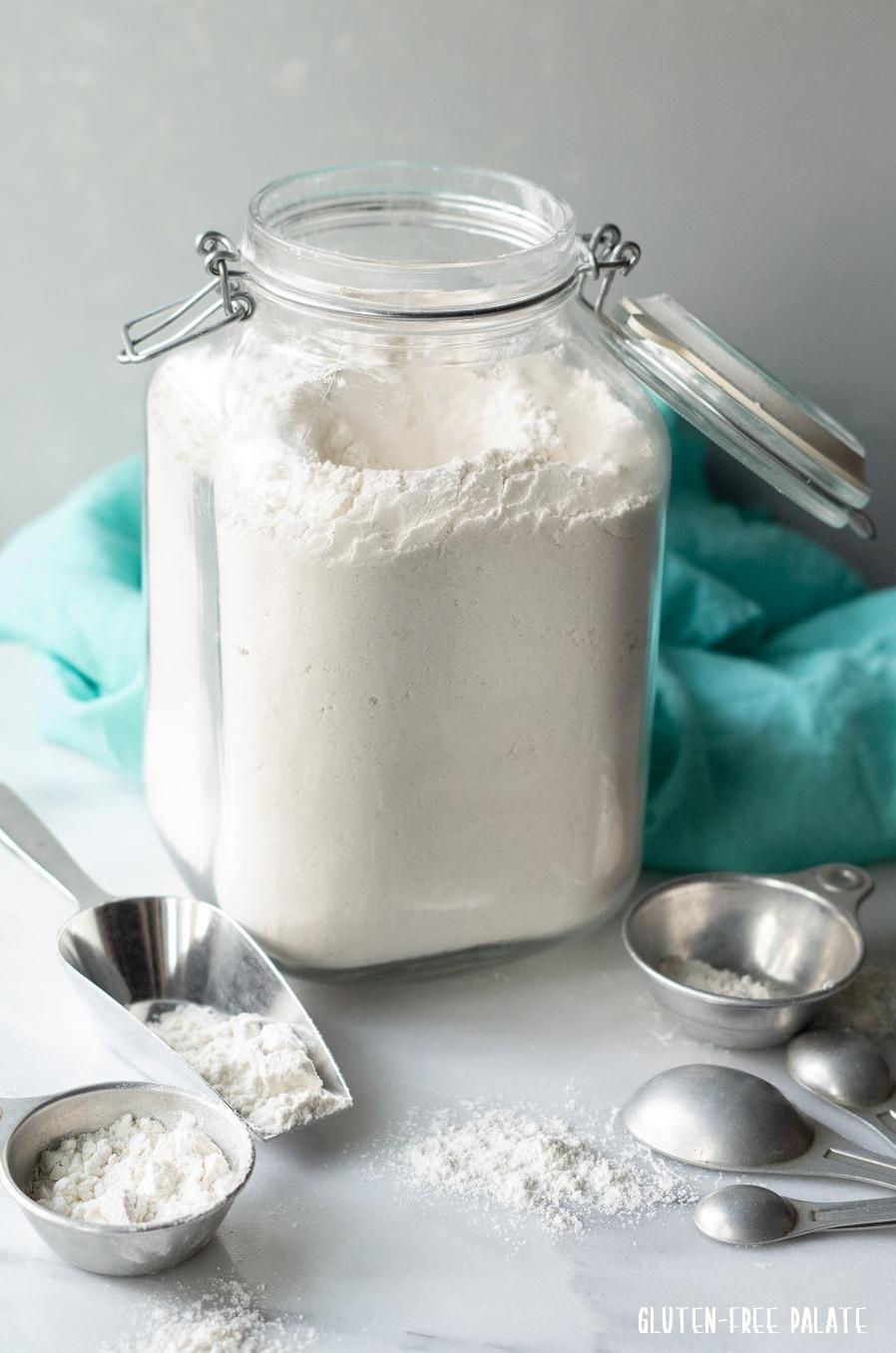  Give your recipes an upgrade with this gluten-free all-purpose flour mix.