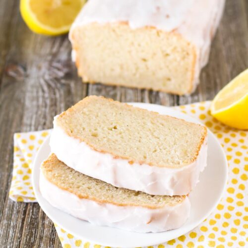 Glazed Pound Cake - Gluten Free