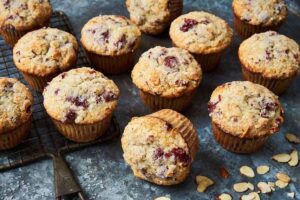 Gluten Free Almond Cherry Muffins Recipe