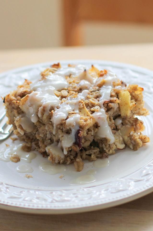 Delicious Gluten-Free Baked Apple Oatmeal Recipe