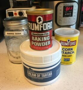Gluten Free Baking Powder - Commerical Recipe