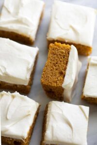 Gluten Free Brown Sugar Spice Pumpkin Bars