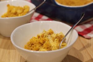 Gluten Free Cheddar Mac N Cheese