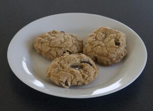 Gluten Free Chocolate Chip, Raisin, Walnut Cookies