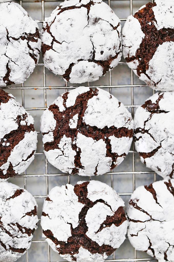 Delicious and Decadent Gluten-Free Chocolate Cracked Cookies