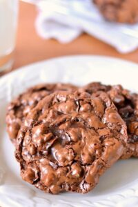 Gluten Free Chocolate Puddle Cookies