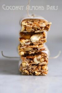 Gluten Free Coconut Nut Bars