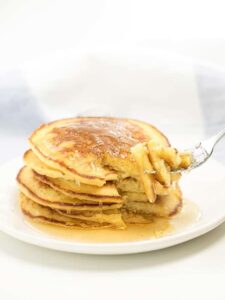 Gluten Free Dairy Free Corn/ Cornmeal Pancakes