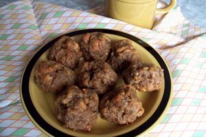 Gluten Free/ Dairy Free Peanut Butter Cookies