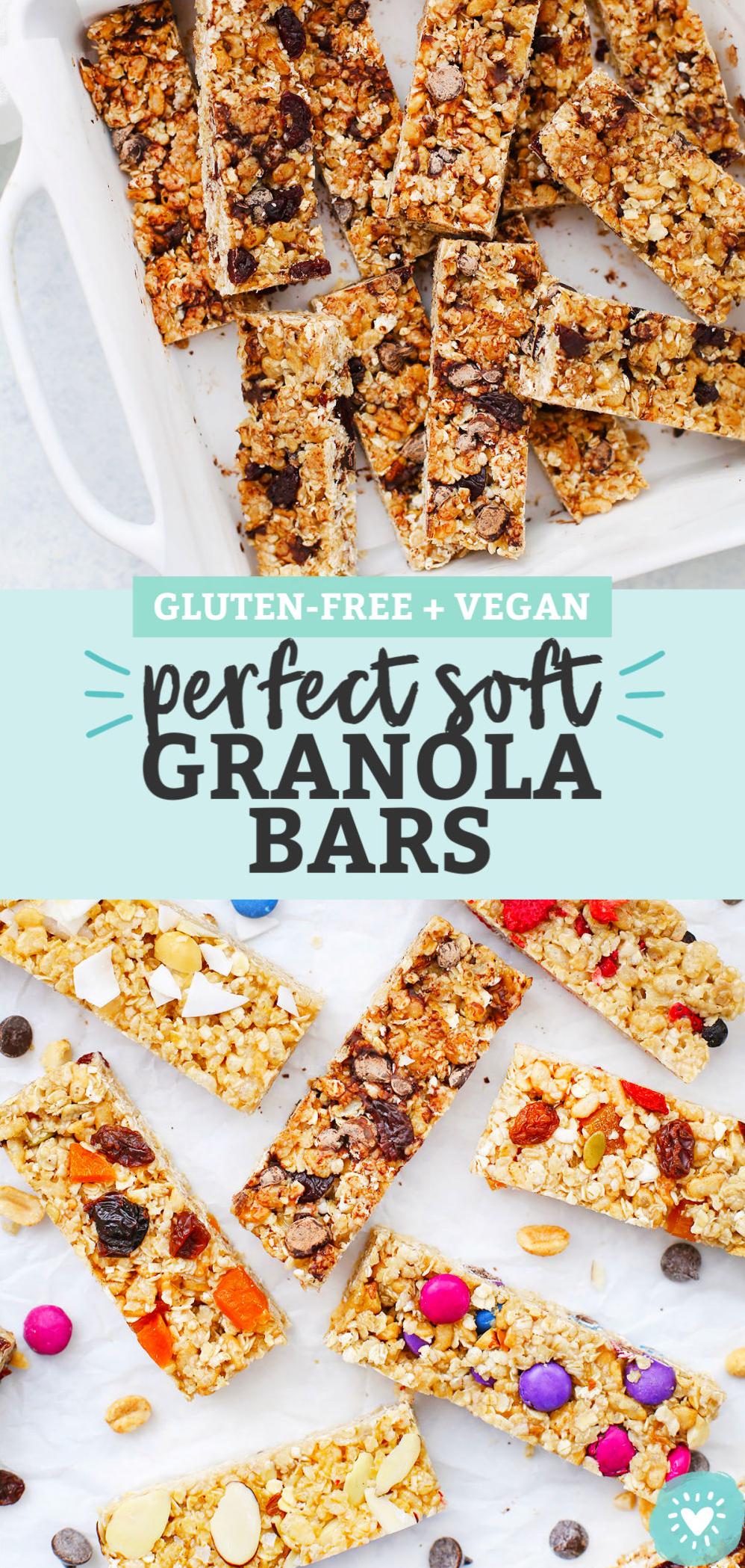  Gluten-free had never tasted so good until you try these granola bars.
