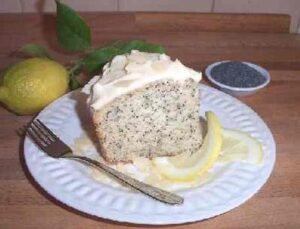 Gluten Free Lemon Poppy Seed Cake