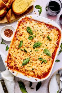 Gluten Free Meat and Veggie Polenta Lasagna