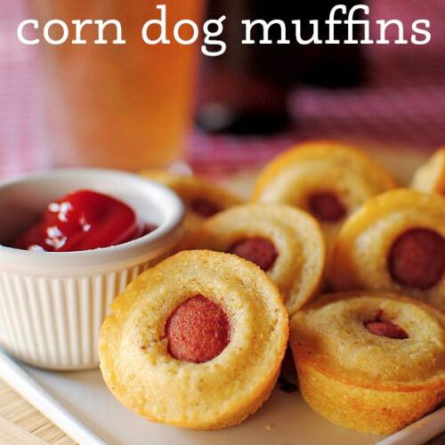 Gluten Free Mini Corn Dog Muffins