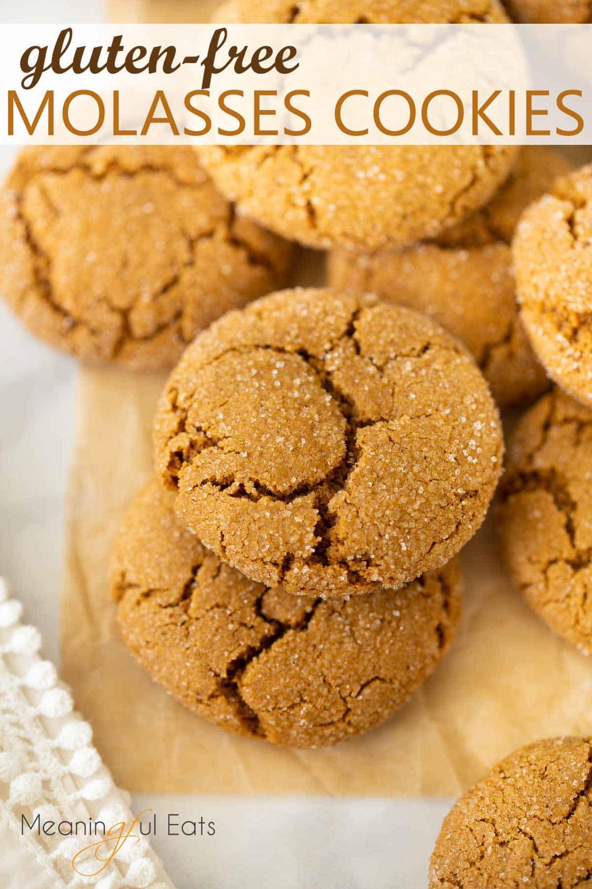 Deliciously Decadent Gluten-Free Molasses Crinkles
