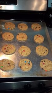 Gluten Free Monster Cookies