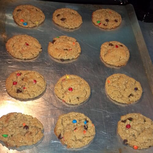 Gluten Free Monster Cookies
