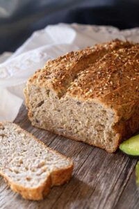 Gluten Free Oatmeal Flax Bread