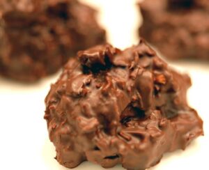 Gluten Free Orange Chocolate Coconut Clusters