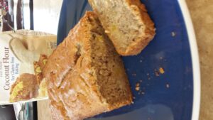 Gluten Free Peach Banana Bread