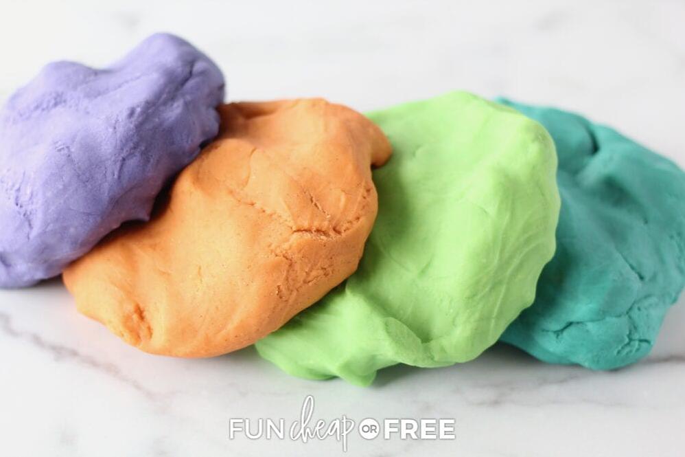  Gluten-free play dough is the perfect sensory activity for kids who have food intolerances or allergies.