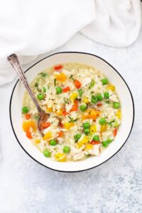 Gluten Free Risotto Vegetable Soup