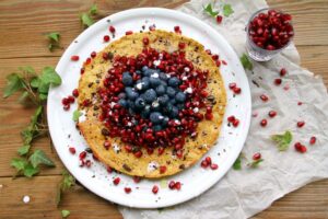 Gluten Free Shortbread: Pomegranate Berry Pastafrolla