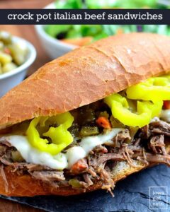 Gluten Free Shredded Beef Sandwiches (Crock Pot)