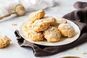 Gluten Free Soft Almond Cookies