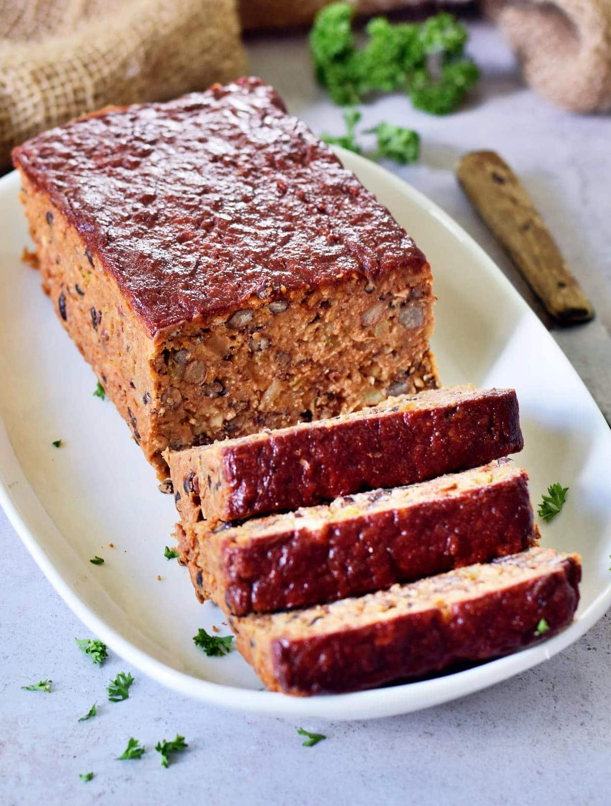 Healthy and Delicious Gluten-Free Vegetarian Meatloaf Recipe