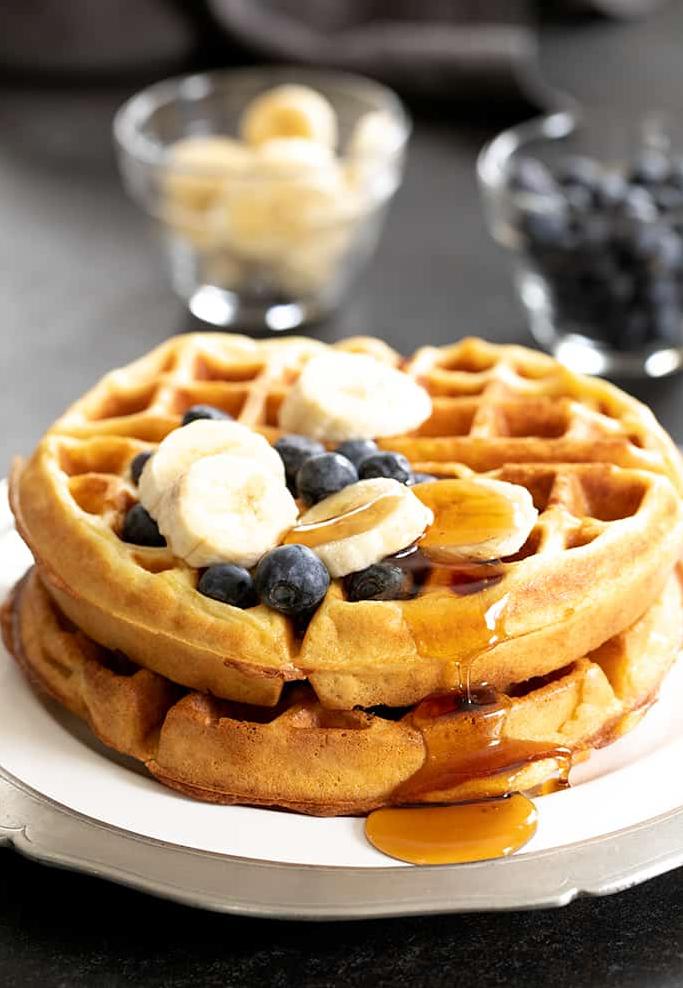  Golden-brown and gluten-free: our savory rice waffles!