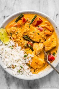 Great Fish Curry in Coconut Milk (Gluten Free)