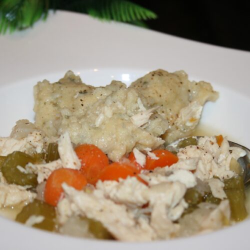 Grilled Chicken Soup With Dumplings (Gluten, Dairy Free)