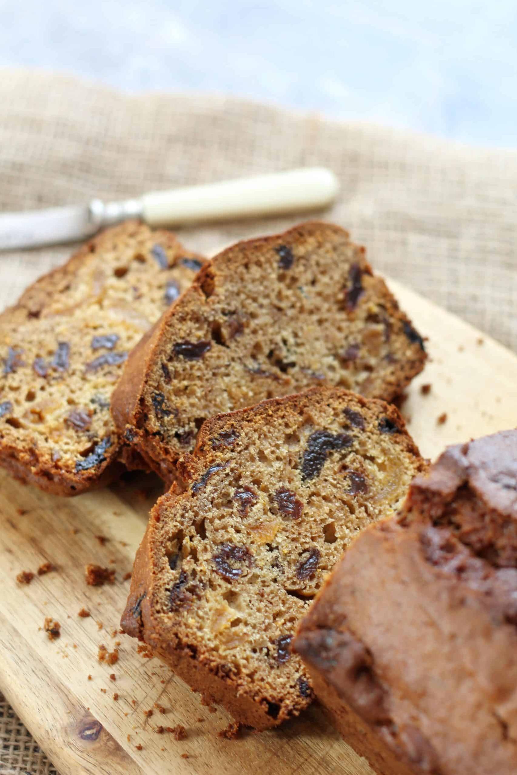  Here it is, the Gluten-Free Chocolate Amaretto Tea Bread—in its full and delicious glory!