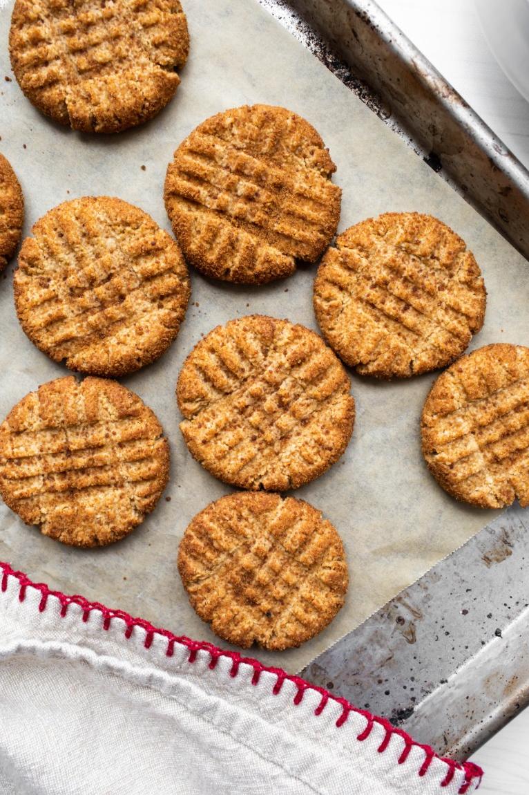  If you love peanut butter, these cookies will definitely become your new favorite treat.
