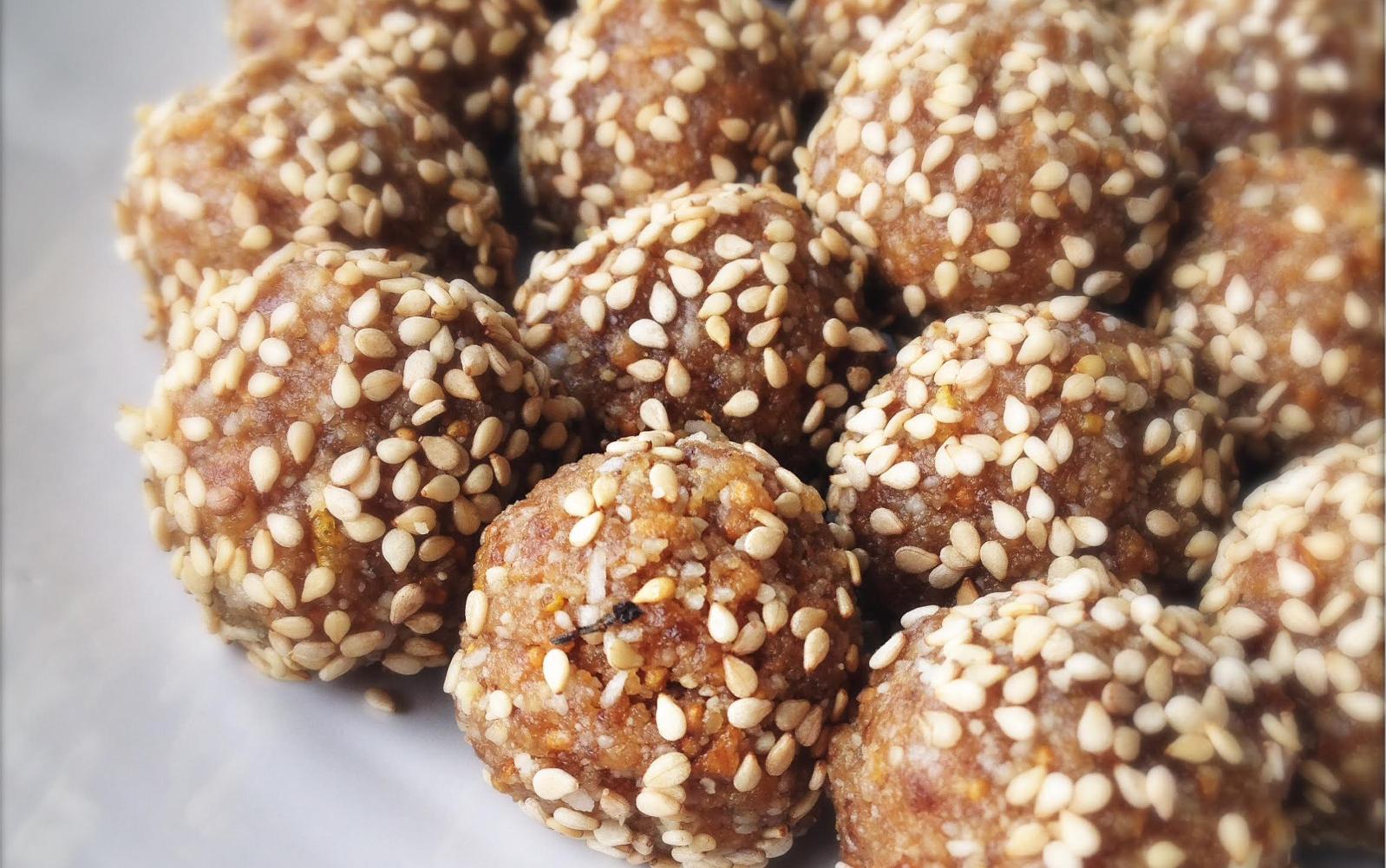  If you love sesame seeds, you'll be head over heels for these vegan