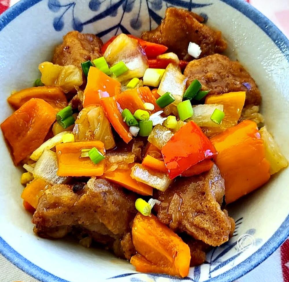  If you're a fan of sweet and sour dishes, you're going to love this gluten-free version of pork.