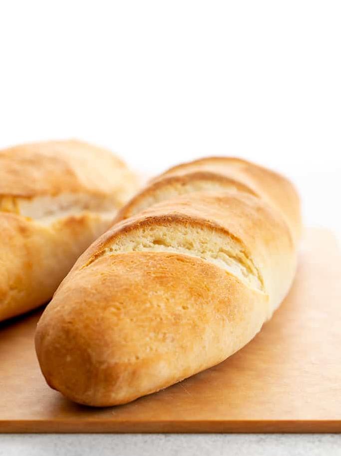  Impress your guests with homemade gluten-free French bread that tastes just like the real thing.