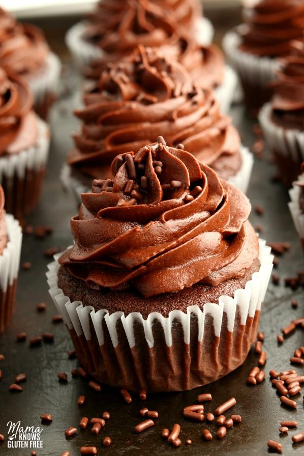  Indulge guilt-free with these heavenly chocolate cupcakes!