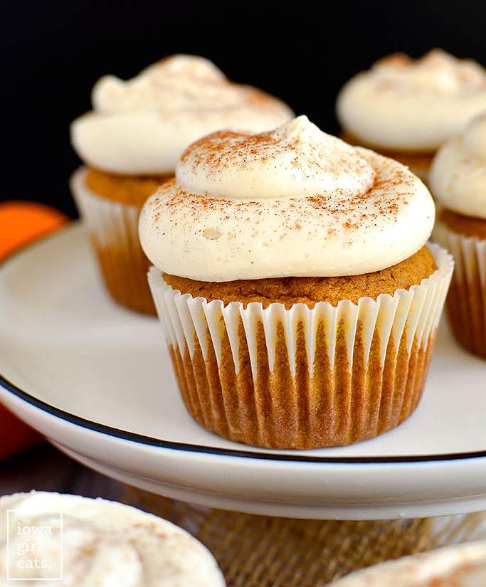  Indulge in fall flavors with these gluten-free pumpkin cupcakes